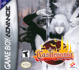 Castlevania: Akatsuki no Minuet box art for GameBoy Advance